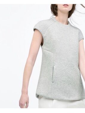 Zara neoprene top
